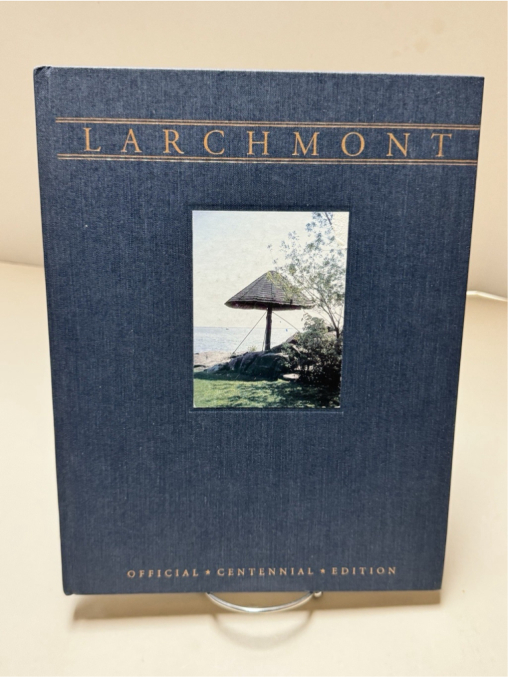 1991 Larchmont NY Centennial Edition Book and Program - Hardcover